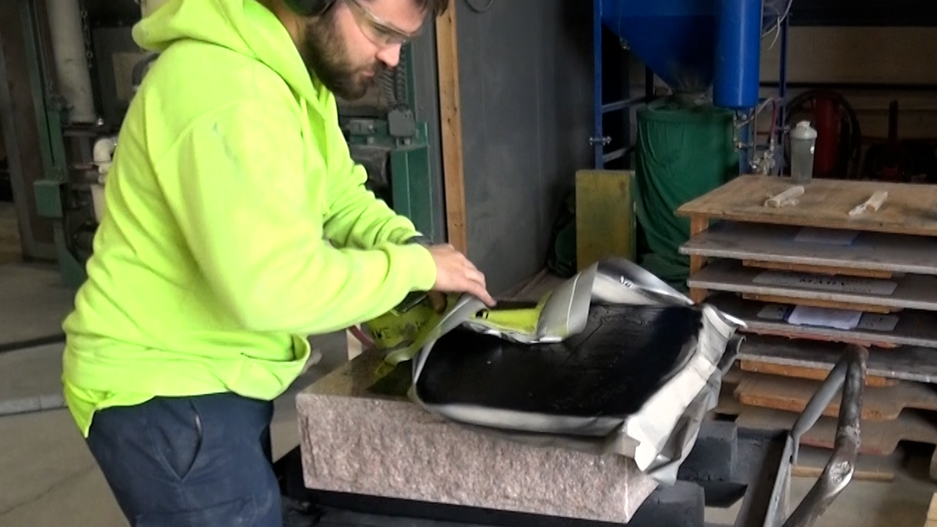 revealing the granite