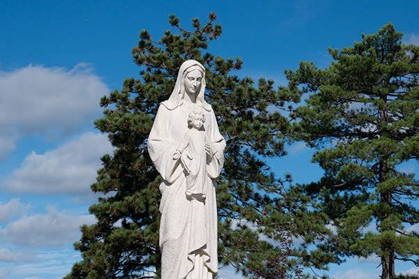 Mary Statue at All Souls