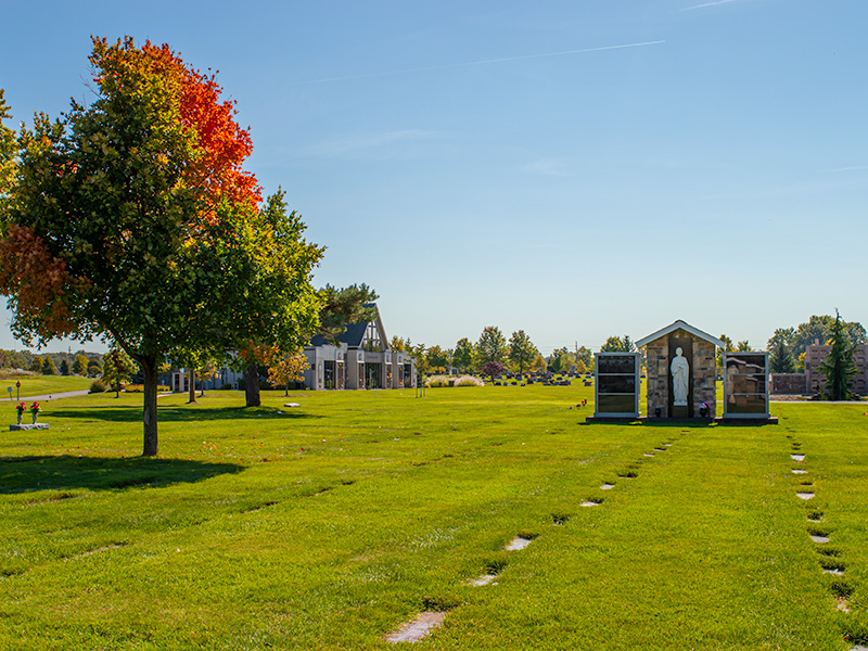 Holy Cross during fall