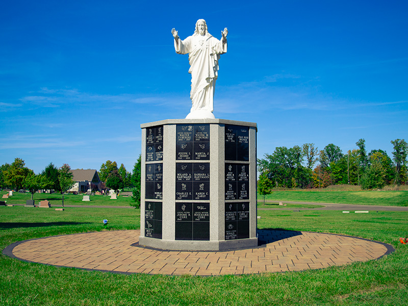 Sacred heart of Jesus Columbarium at Holy Cross, Cleveland